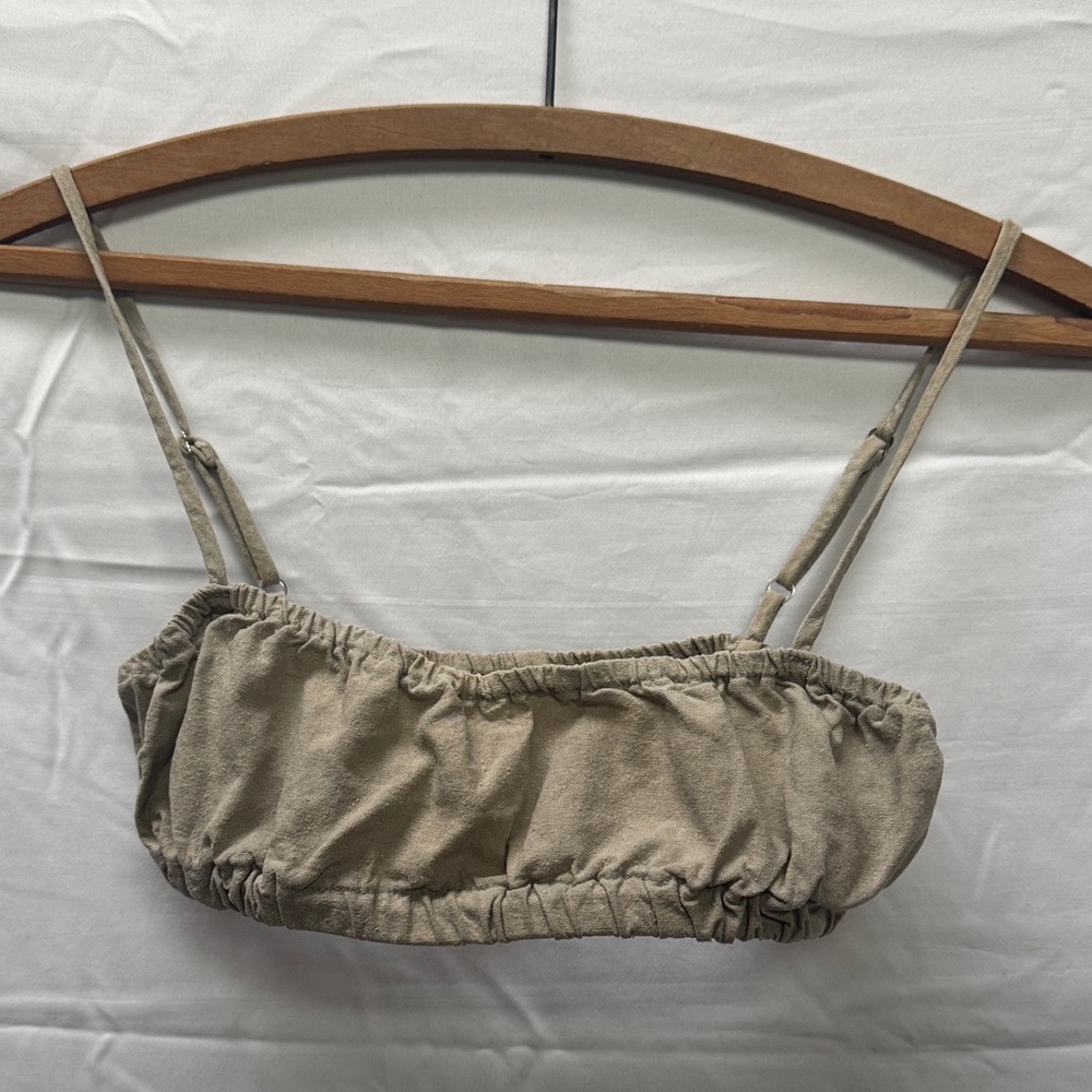 ⚡️ SOLD ⚡️ Ozma Silk Noil Sage top